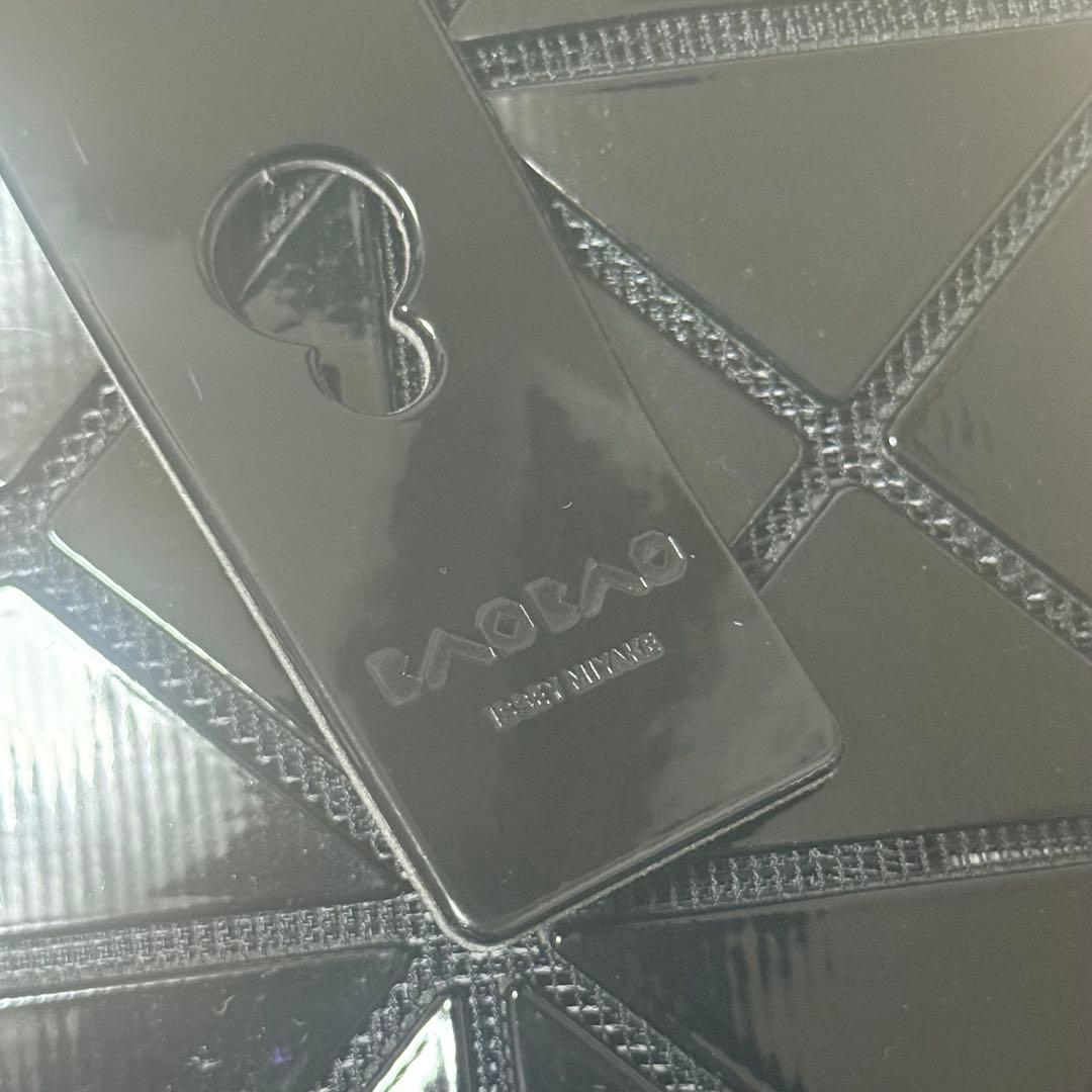 BAOBAO ISSEI MIYAKE ブラック　プリズム　トートバッグ