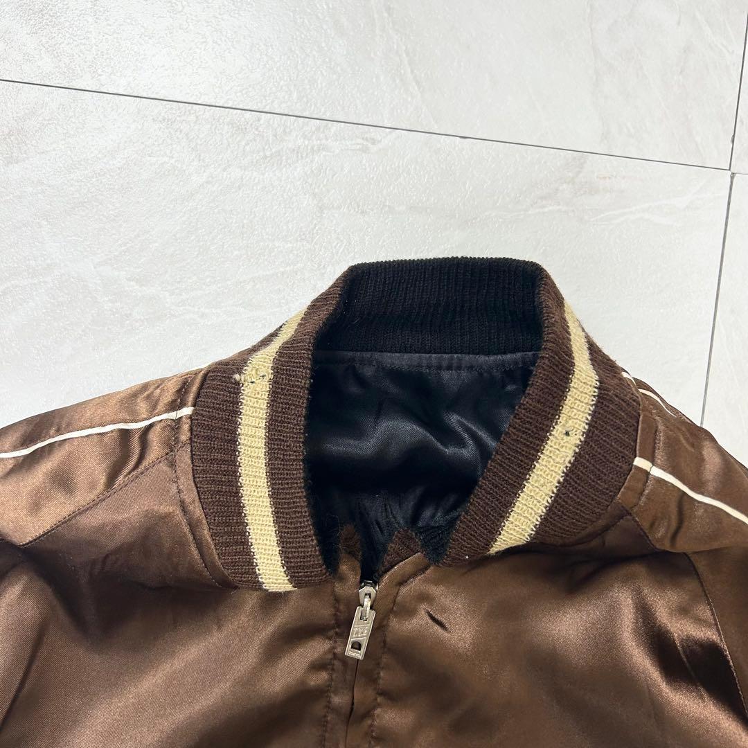 テーラー東洋 スカジャン リバーシブル BEAMS別注 龍虎 黒 Lサイズ