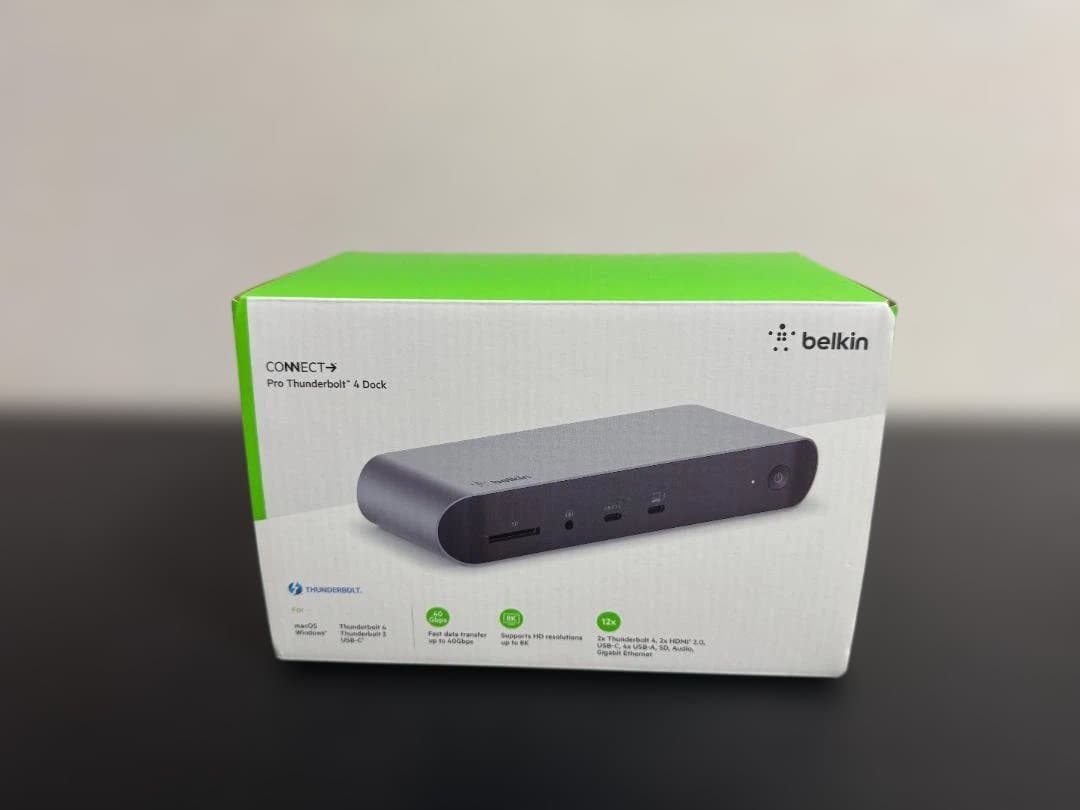 PC用ゲームコントローラー・コンバーター Belkin Pro Thunderbolt 4 Dock