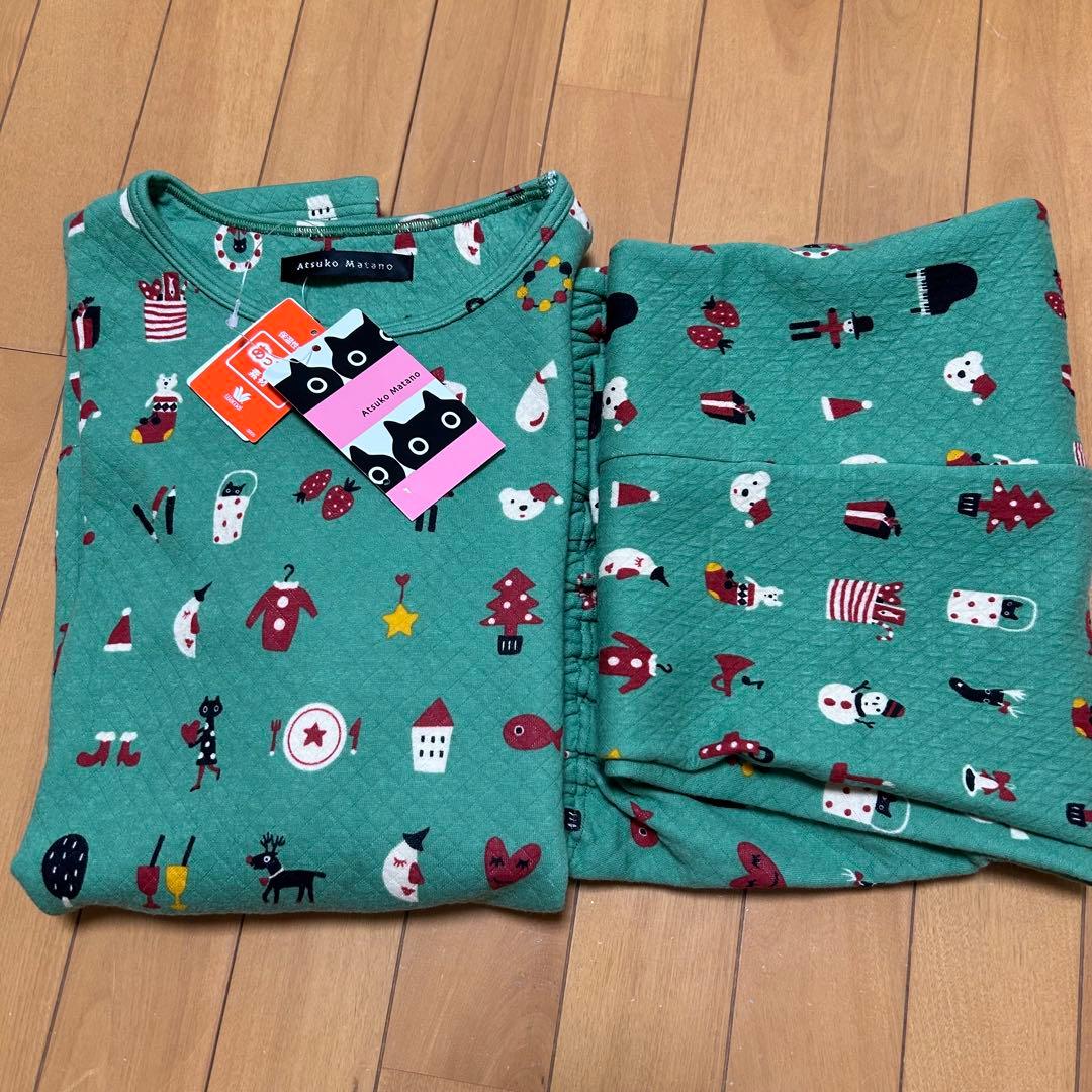 ワコール★AtsukoMatano★あったか素材★M★パジャマ/ルームウェア★