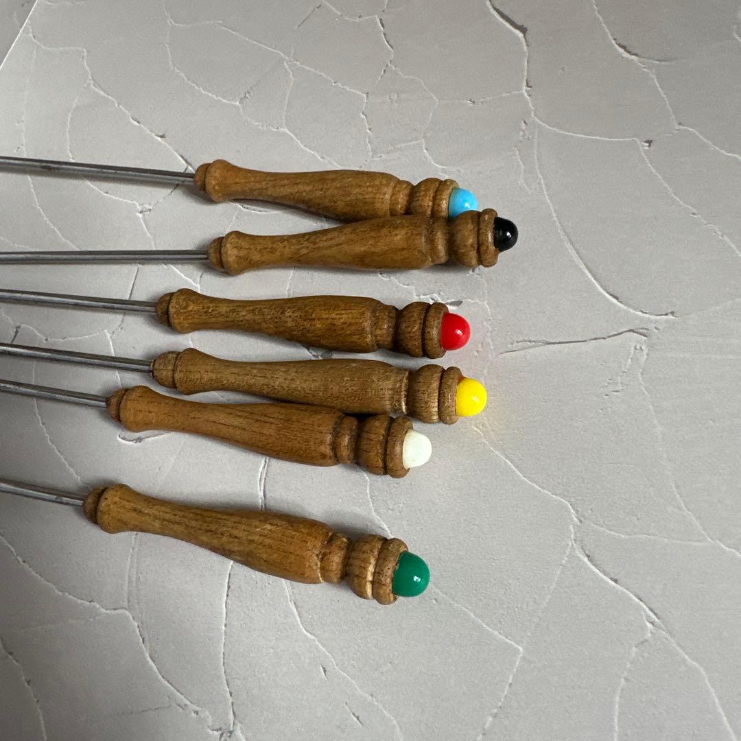 キャサリンホルム ロータス フォンデュパン ピック ウォーマー トレイ セット