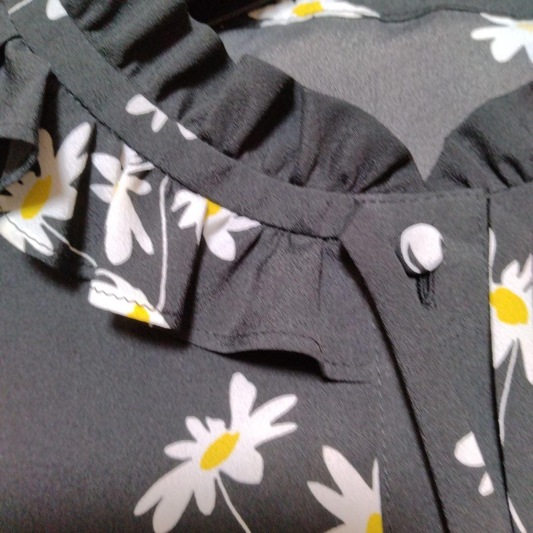 あつこ【美品】ルネ☆マーガレットフラワープリントブラウス34