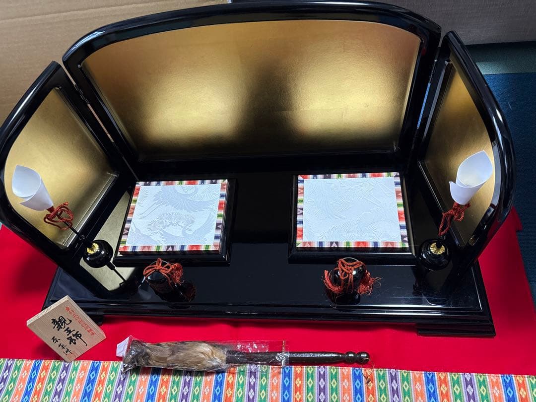 【美品】原孝洲 作 木目込み雛人形 親王飾り　伝統工芸｜内裏雛｜屏風・小物一式付