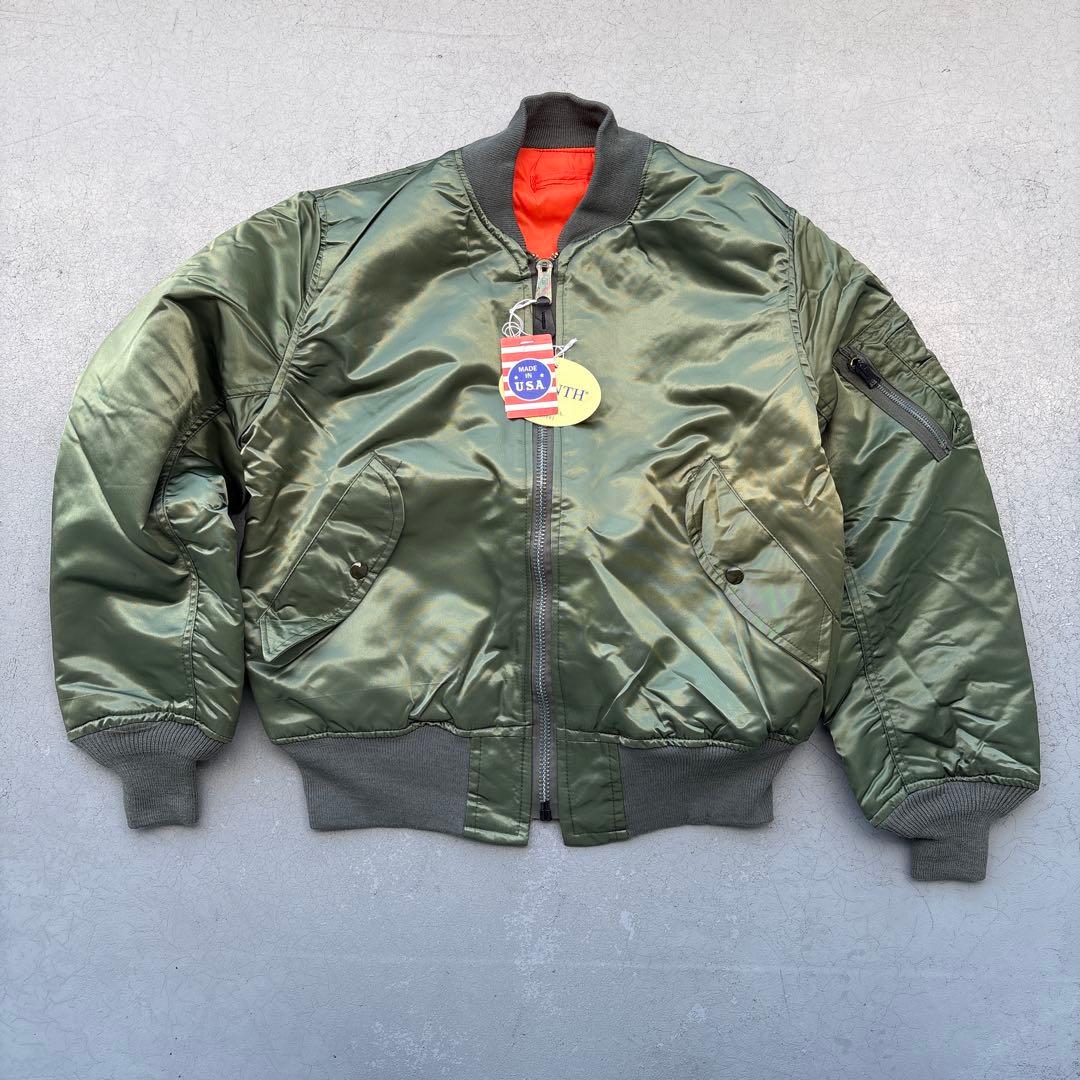 90s デッドストック corinth MA-1 USA製　フライトジャケット