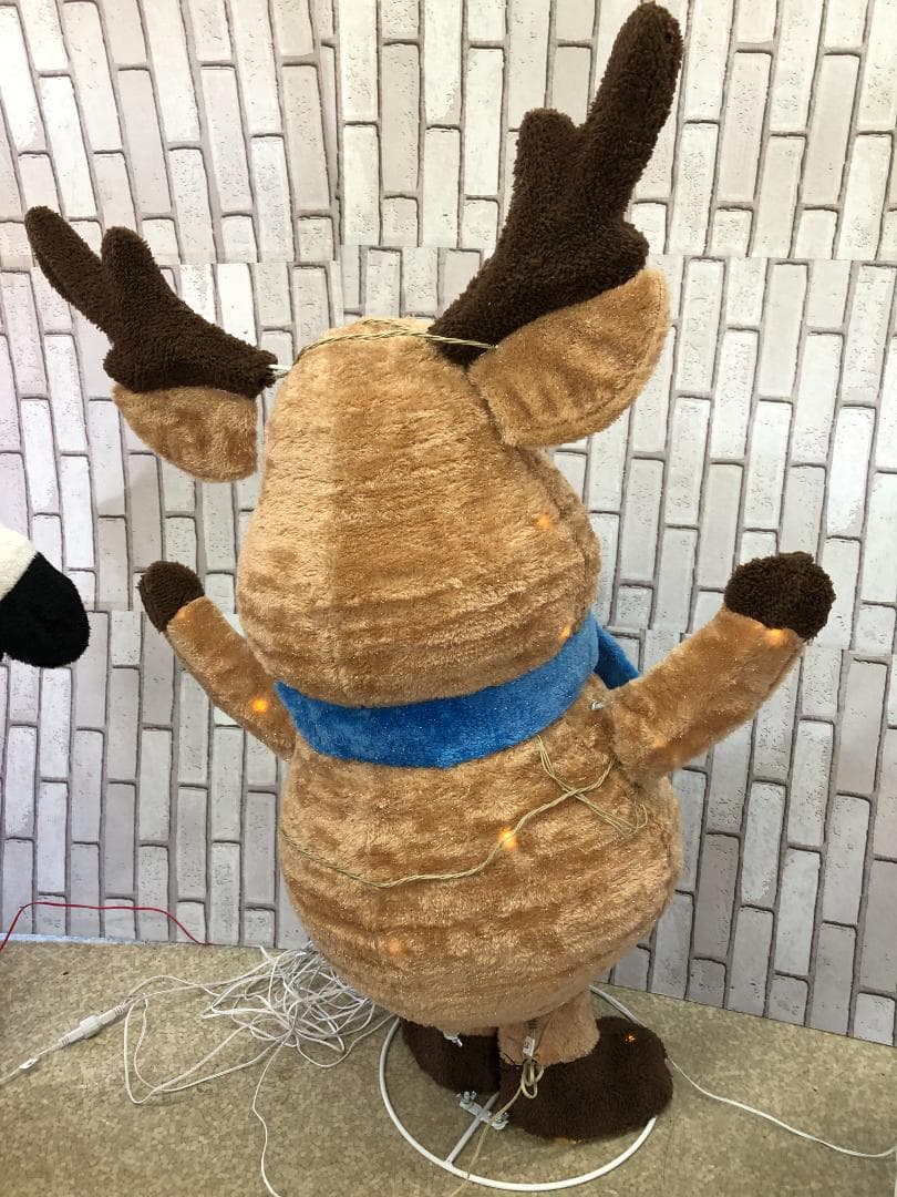 サンタとそのともだちのLEDライト♡イルミネーションサンタトナカイ4体