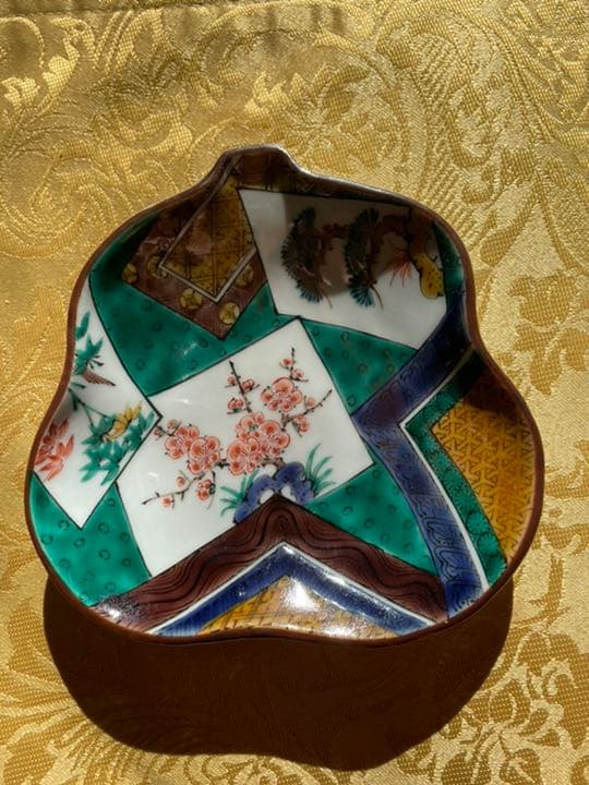 三ツ井　詠一作　瓢箪皿　５皿