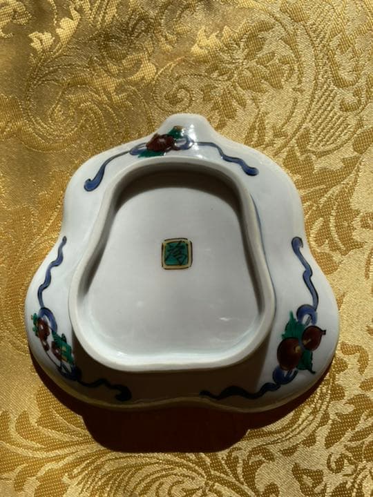 三ツ井　詠一作　瓢箪皿　５皿