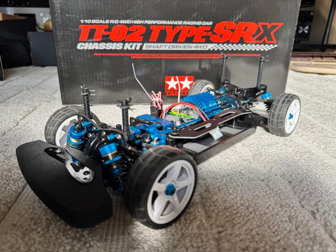TT-02 TYPE SRX シャシキット 1/10 組立済み