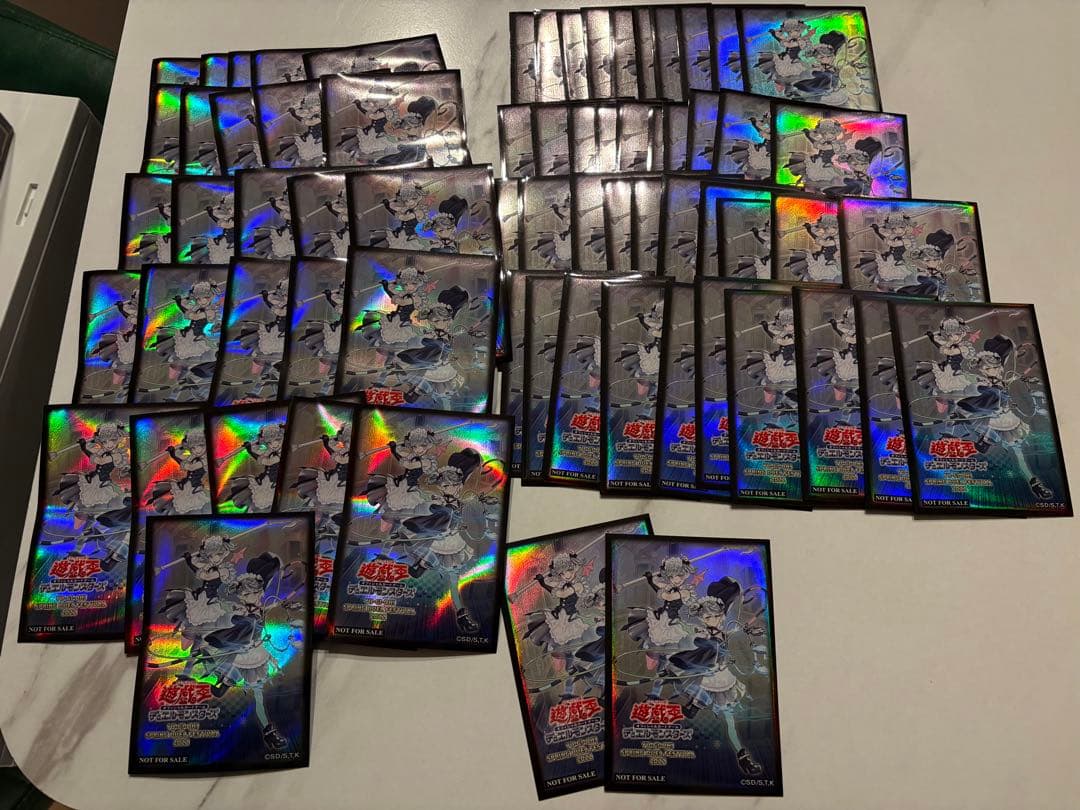 遊戯王 公式 悪魔の技 ラビュリンス スリーブ アジア 68枚