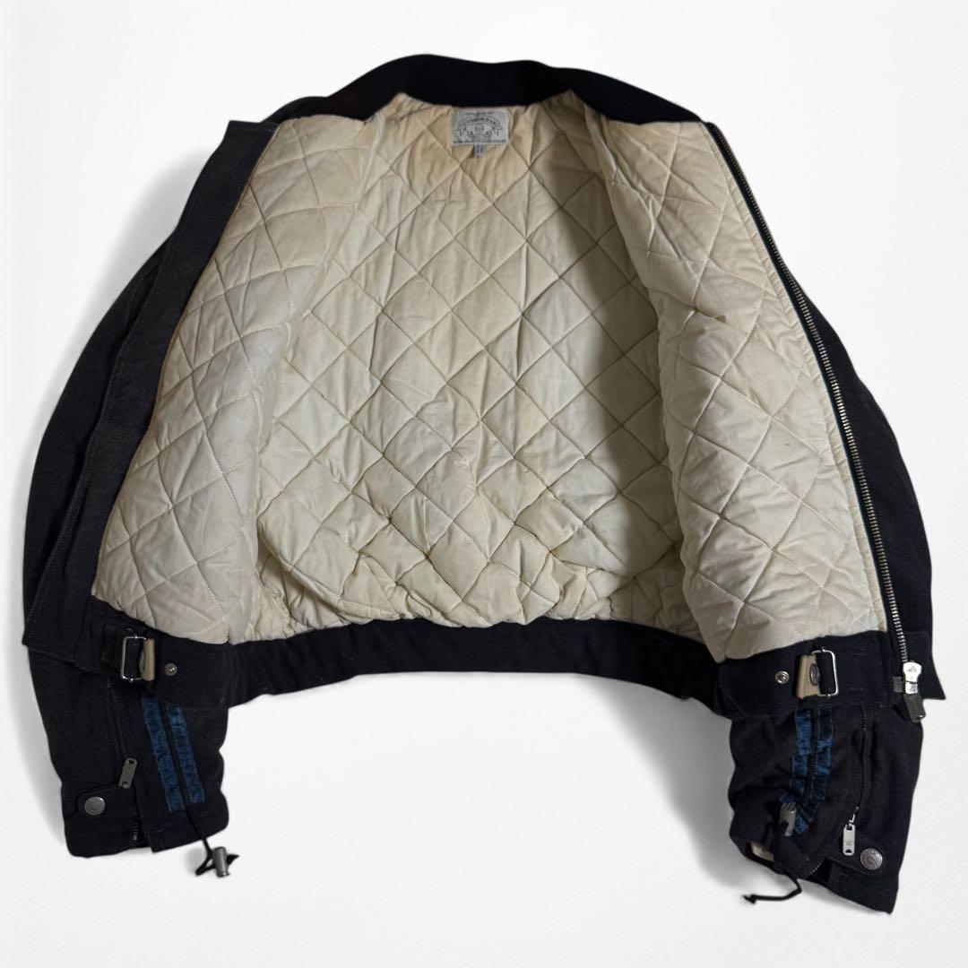 ジャケット・アウター 93AW Armani jeans arm cinch patch bomber