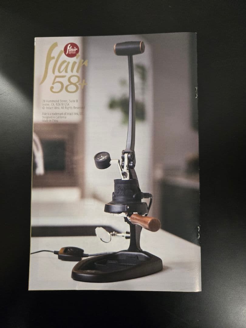 flair 58+ エスプレッソマシン 専用ケース付き