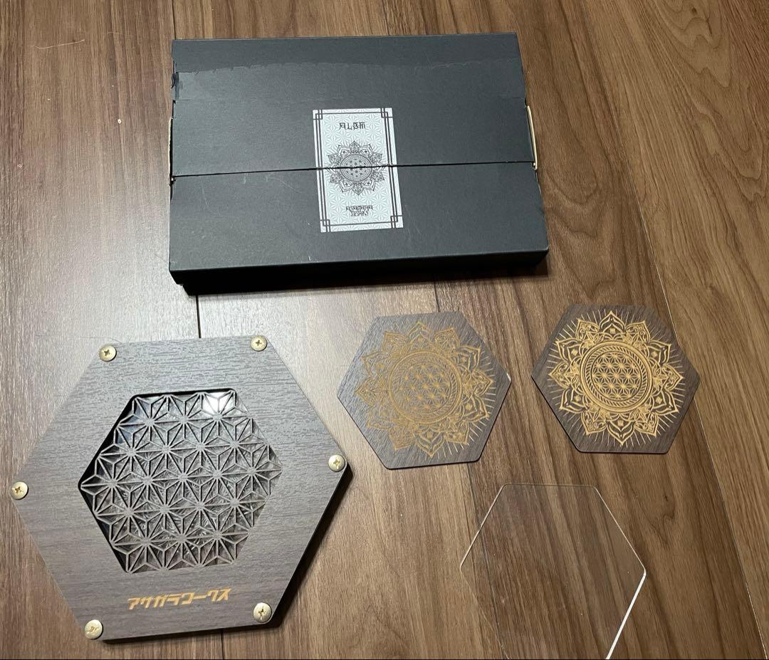 アサガラワークス LEDコースター エボニー 完売品 希少 入手困難