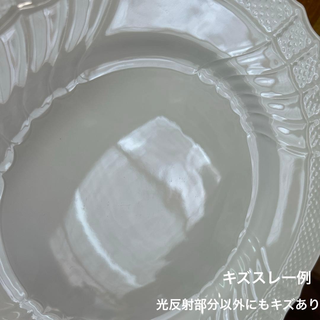 リチャードジノリ　ベッキオホワイト　ディナープレートとパスタプレート　各２枚