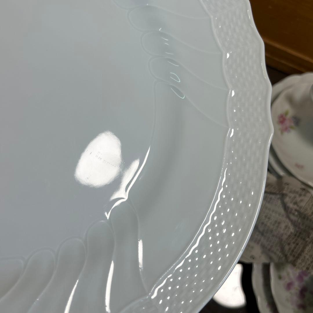 リチャードジノリ　ベッキオホワイト　ディナープレートとパスタプレート　各２枚