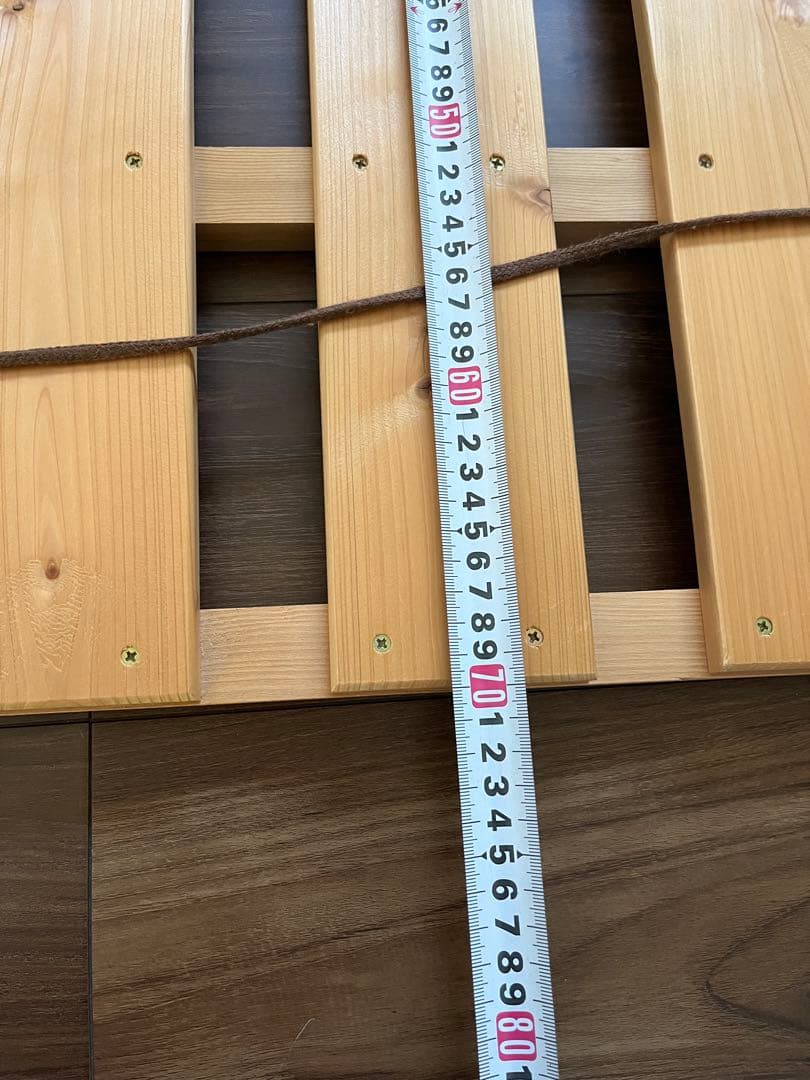 すのこ　ダブル　木製すのこベッド
