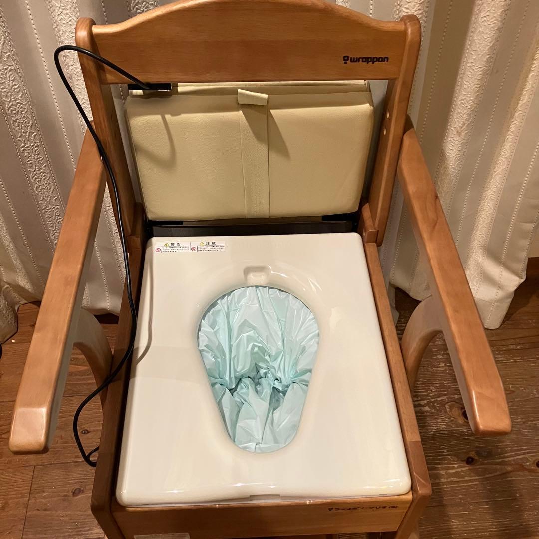 【2/8まで限定値下げ】◆介護自動ラップ式トイレ◆ ラップポン·ブリオ