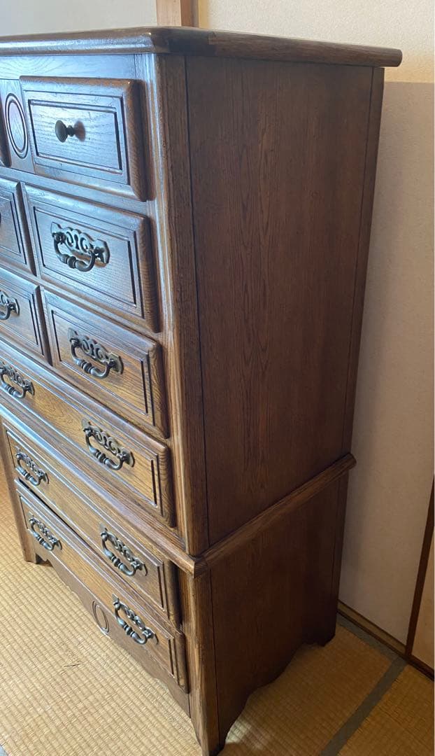 American Drew 6段チェスト USA 英国ヴィンテージ chest