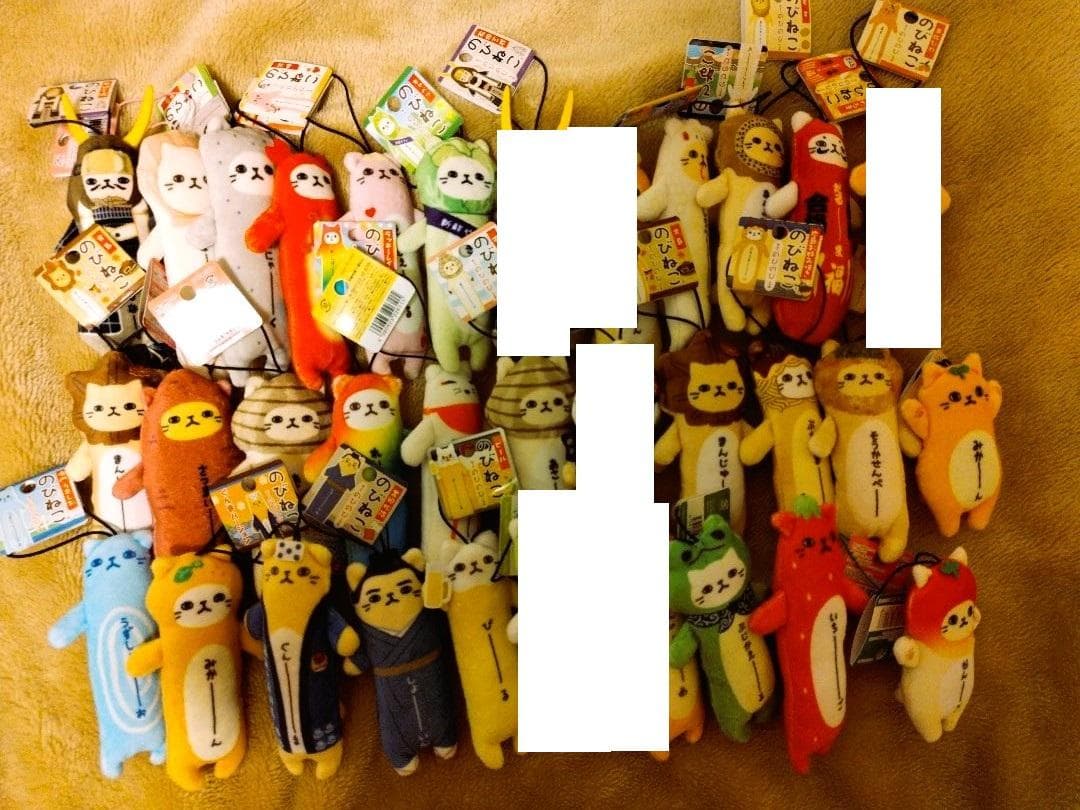 のびねこ　27体　（重複1種あり）