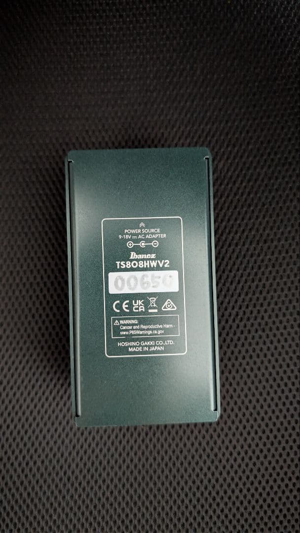 Ibanez TS808HW V2 オーバードライブ