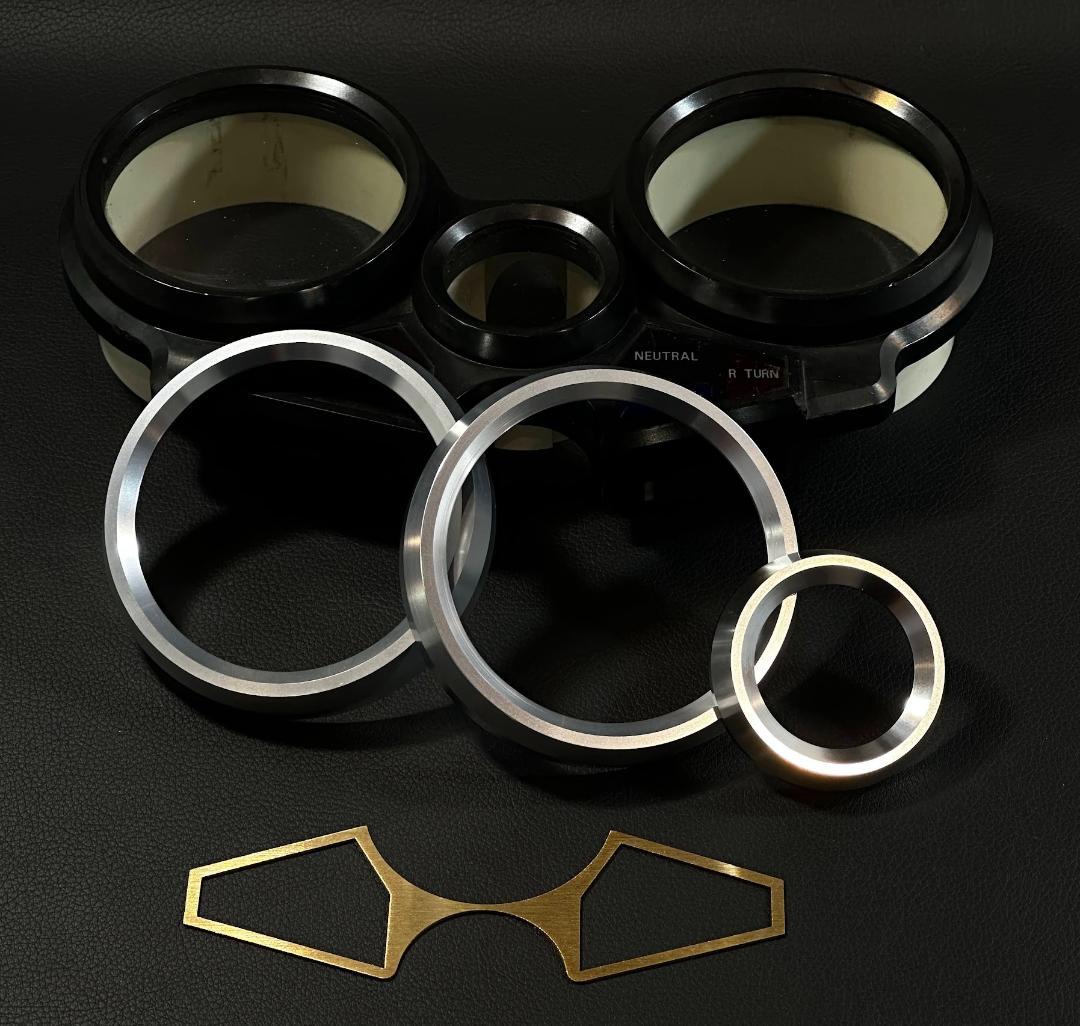 CBX400F CBX550F アルミビレット メーターリング フル m742