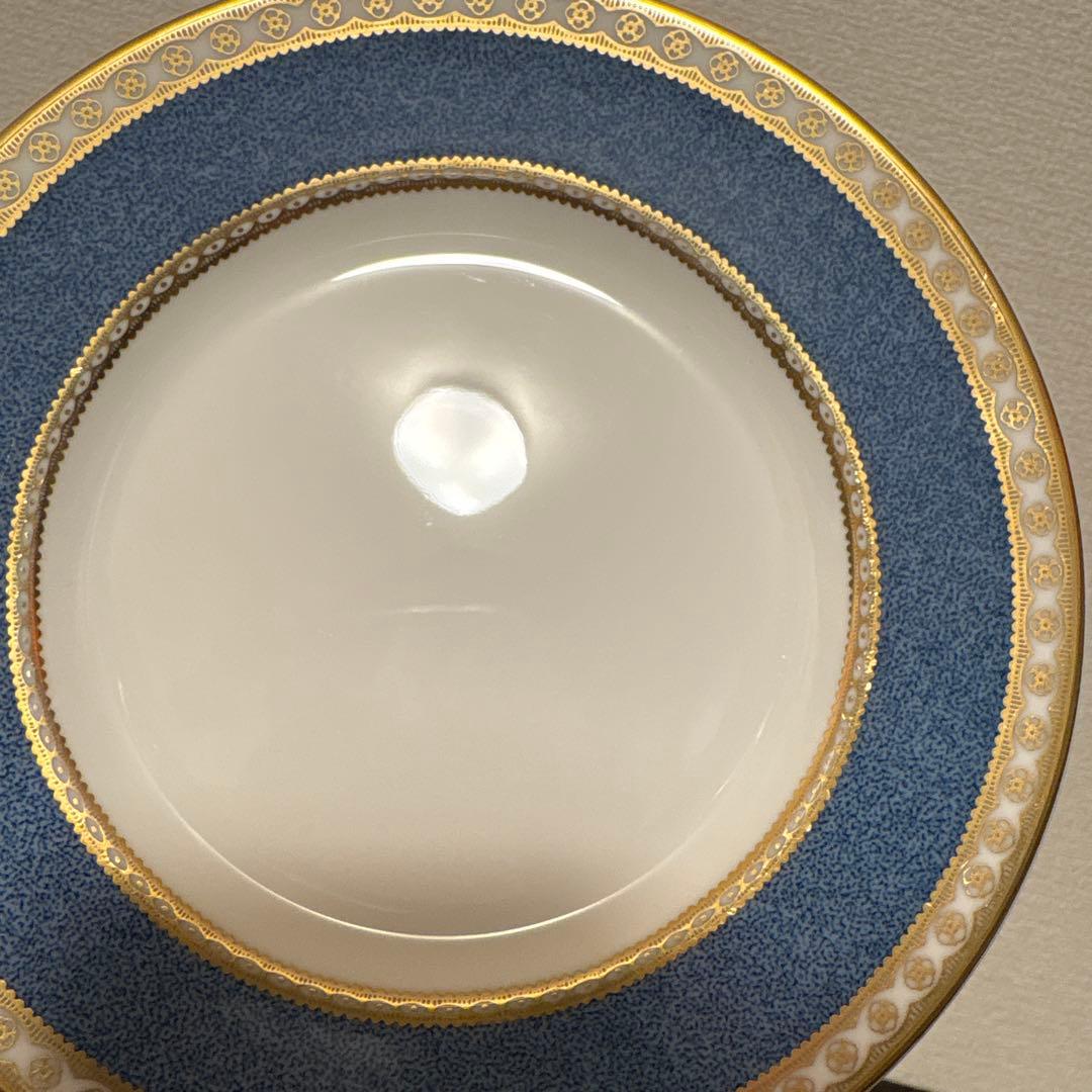 ウェッジウッド　ユーランダー　パウダーブルー　デザートプレート　15.5cm