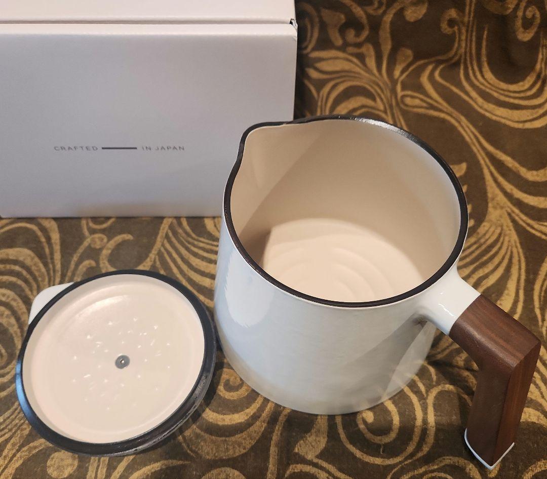 新品 バーミキュラ スープポット 白　VERMICULAR SOUP POT