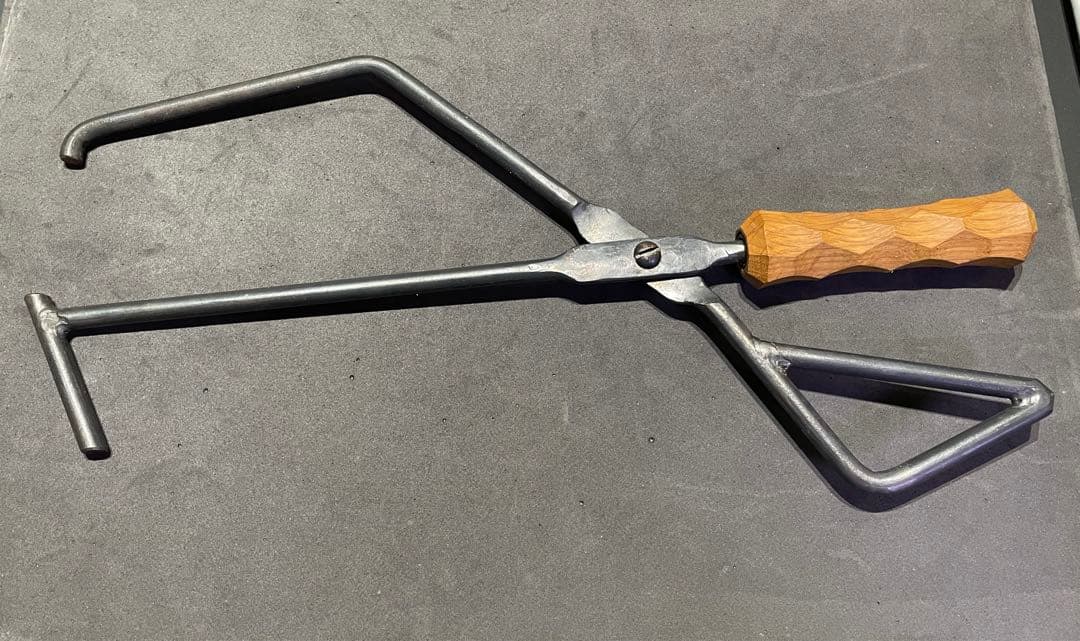 ネルデザインワークス　nerudesignworks 薪トング　薪バサミ