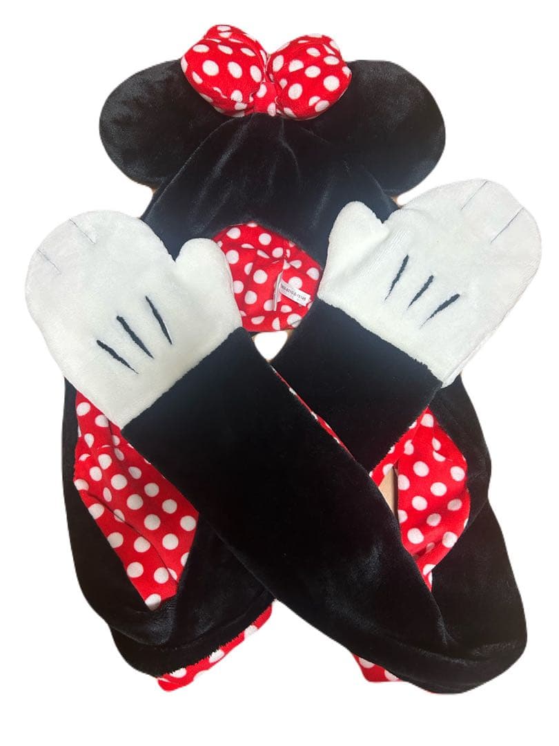 choco ミニーマウス マフラーファンキャップ