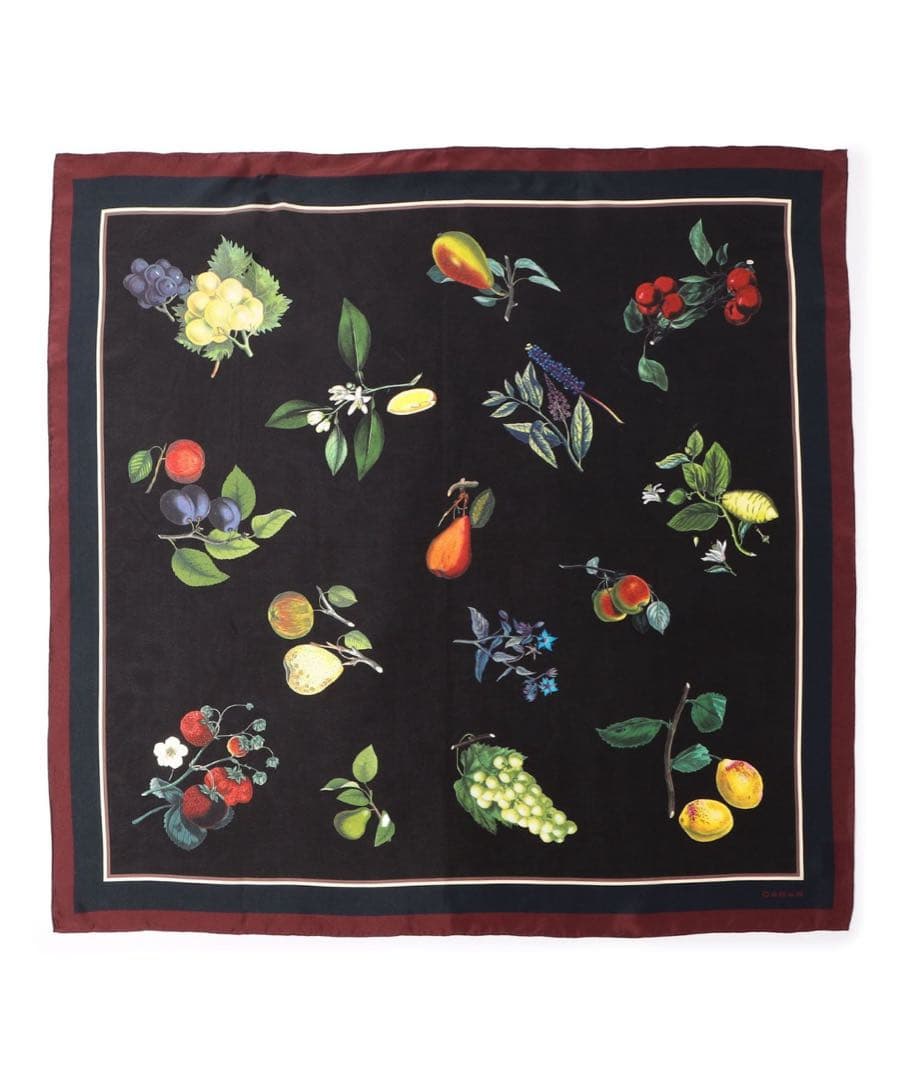 CABaN シルク HARVEST スカーフ（タグ付き・未使用新品）