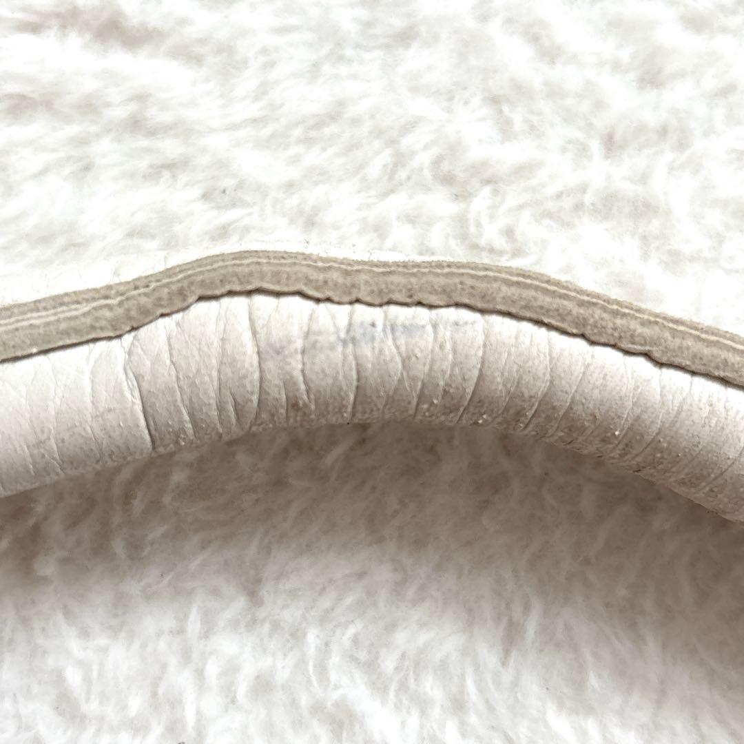 Bottega Veneta トートバッグ レザー シボ革 ホワイト 白 肩掛け