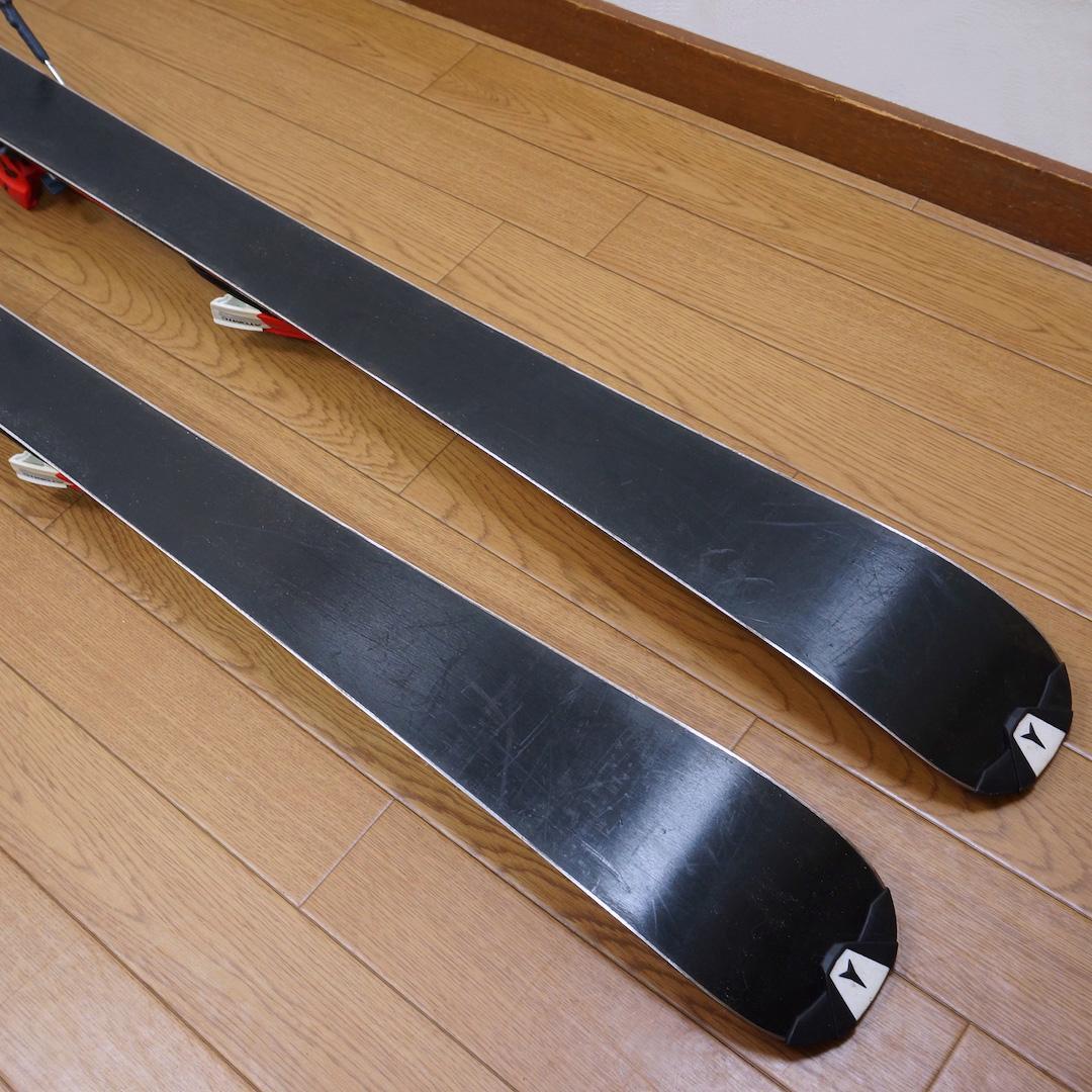 メンテ済 120cm 靴23cm ATOMIC スキーセット おまけ