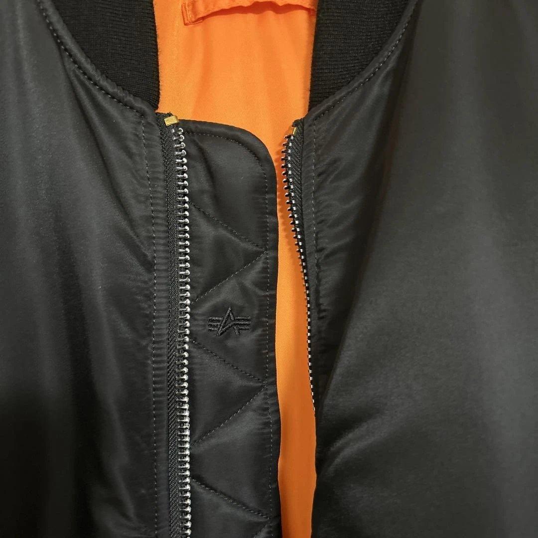 ALPHA INDUSTRIES MA-1 フライトジャケット ブラック