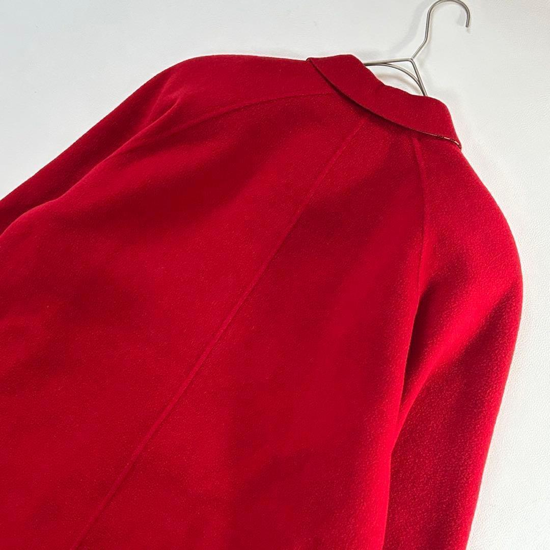 希少 美品✨バーバリー ダブルフェイス カシミヤコート ノバチェック 15号