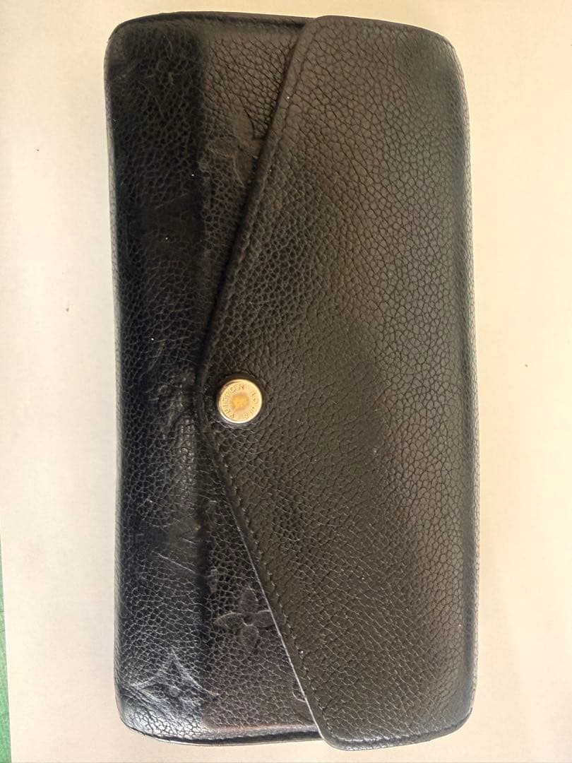 最安値‼️LOUIS VUITTONポルトフォイユブラック 長財布