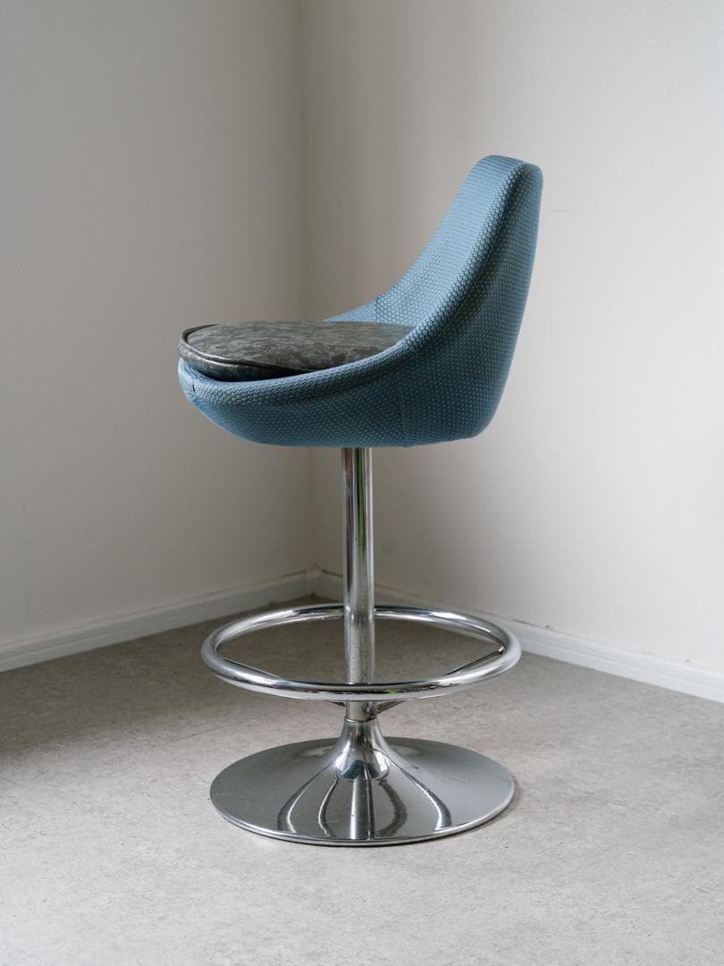 80's レトロポップ 回転チェア ミッドセンチュリー