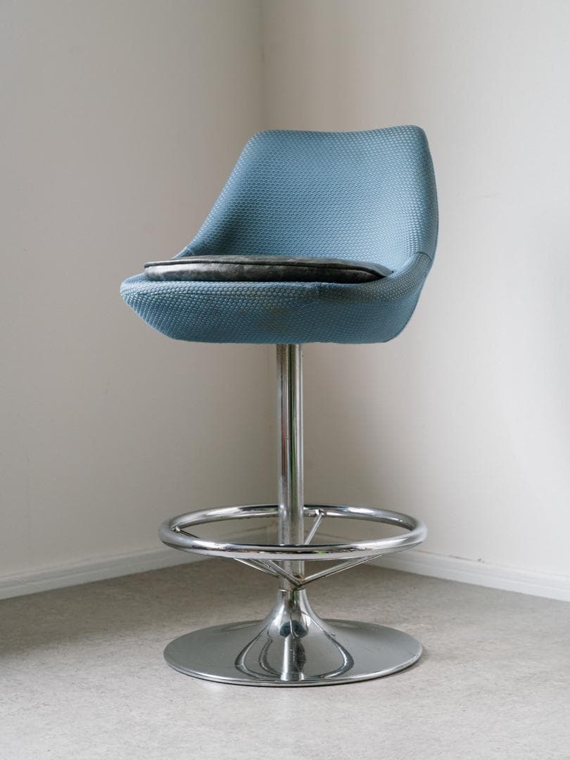 80's レトロポップ 回転チェア ミッドセンチュリー