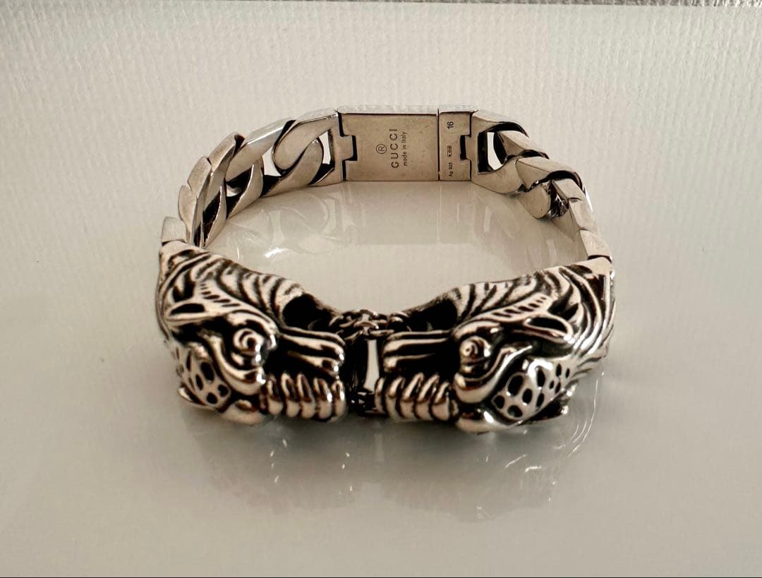 GUCCI タイガーヘッド ヴィンテージブレスレット【値下げ中】