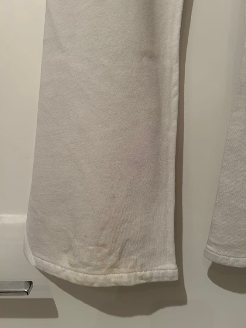 パンツ Number Nine White Double skull sweats