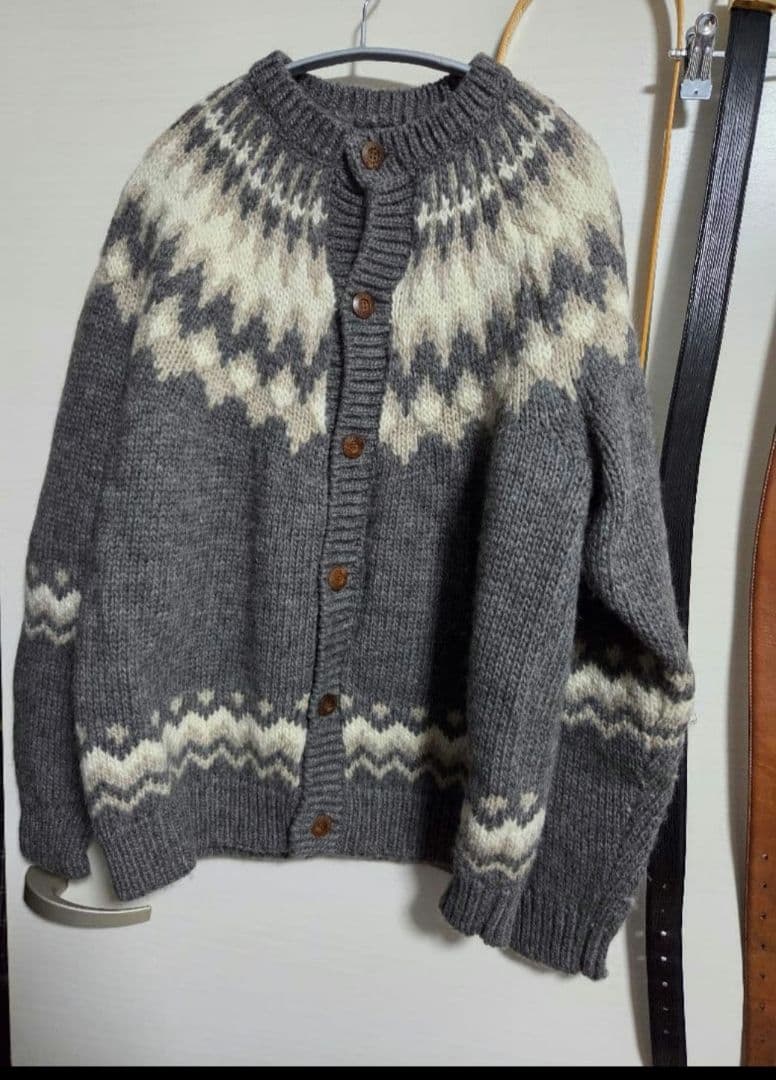 batoner カーディガン　ノルディック　hyke