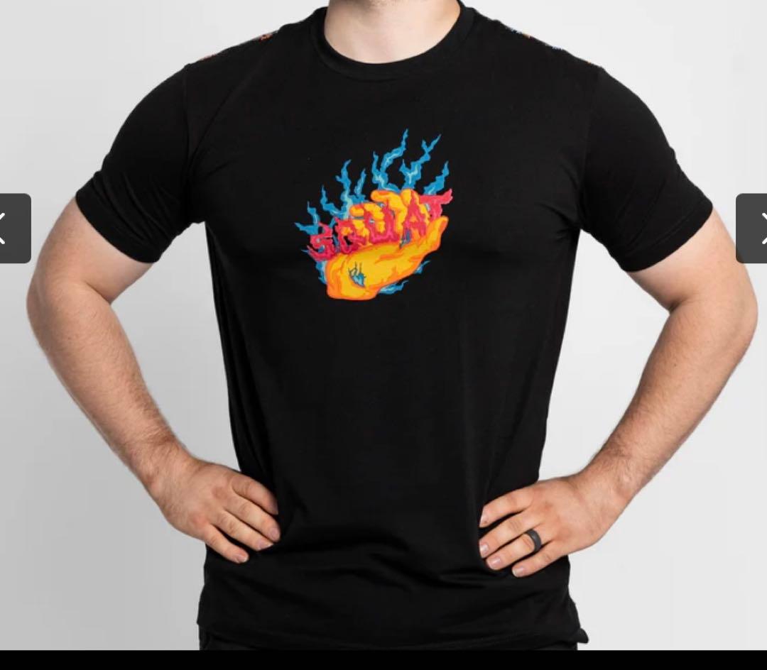 新価格❗️ A7 USA Tシャツ XL ブラックBAR GRIP