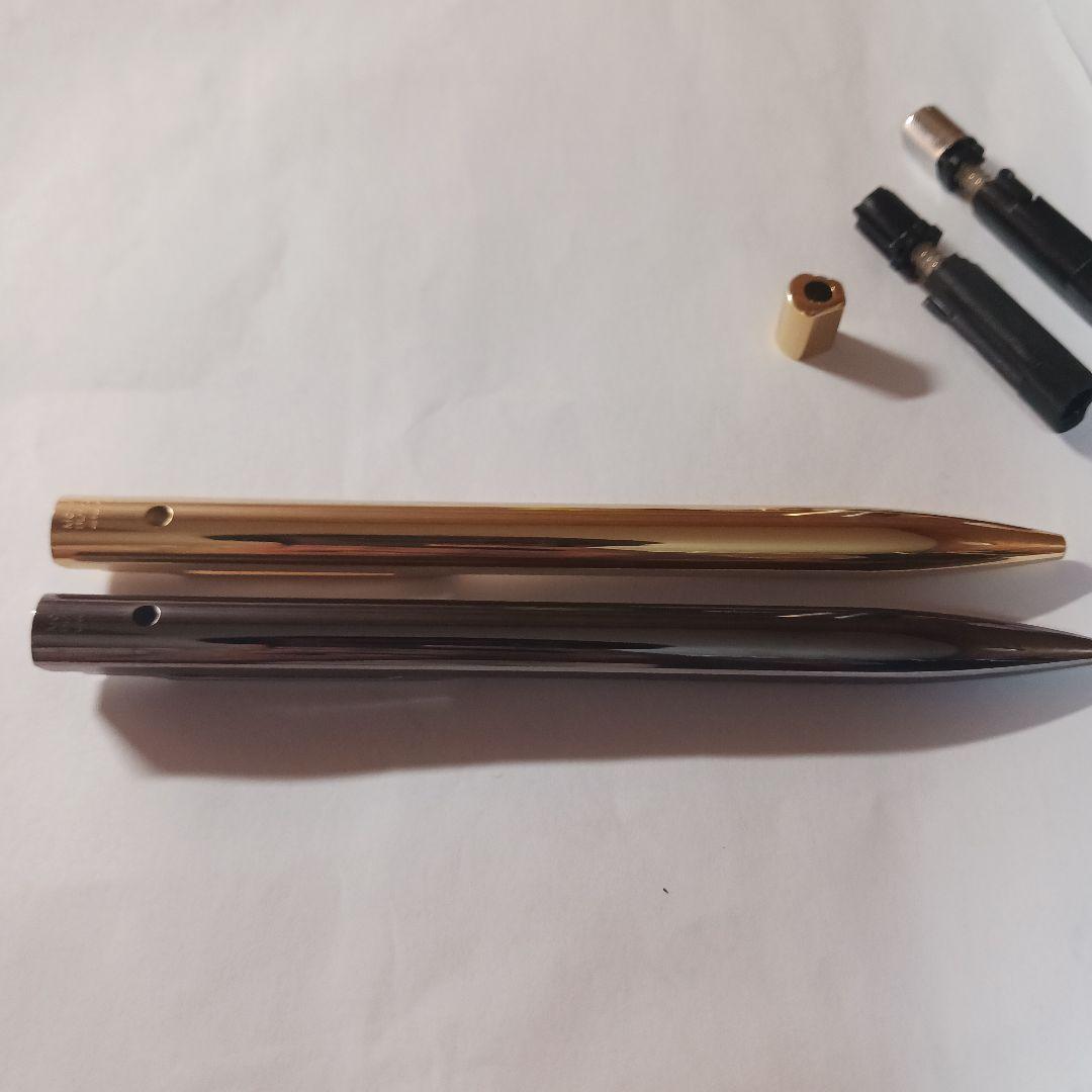 MONTBLANCレオナルド　スタニウム　チタンゴールド　セット