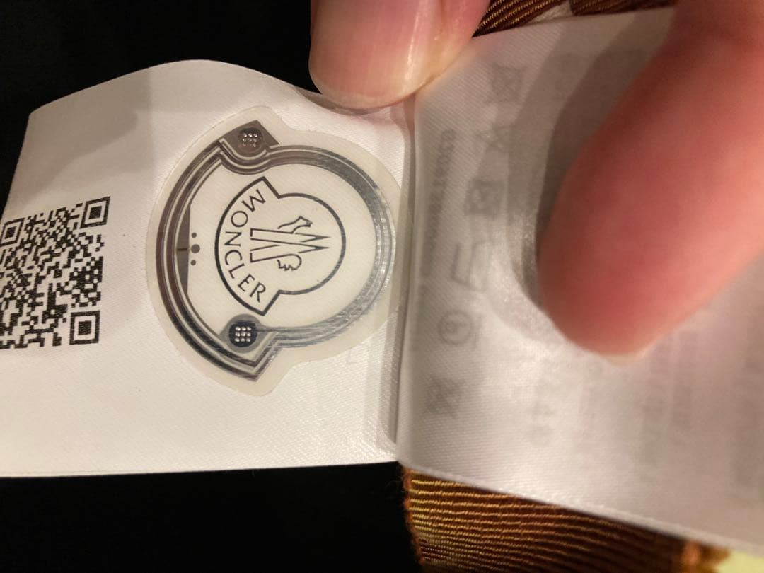 MONCLER コーデュロイキャップ ブラウン