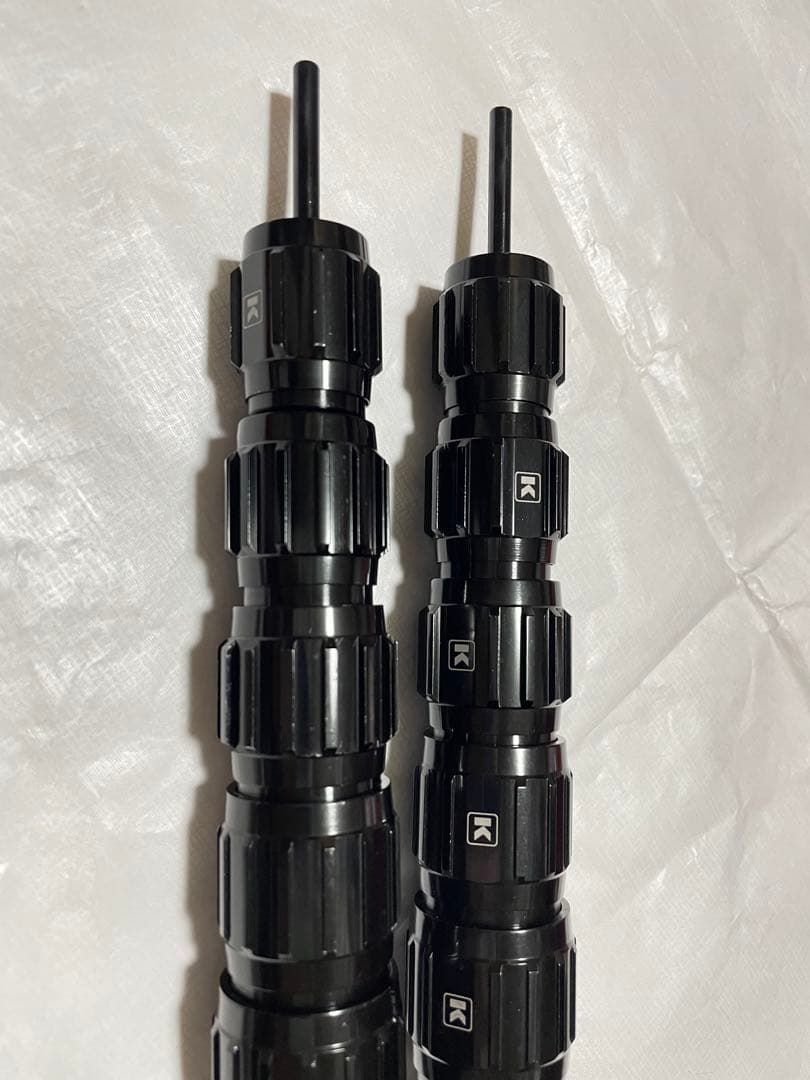 Kemekoケメコ　テレスコカーボン　スマートタープポール190cm 2本セット