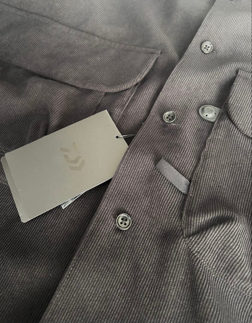 【タグ付美品】DAIWA PIER39 TECH CORDUROYセットアップ黒