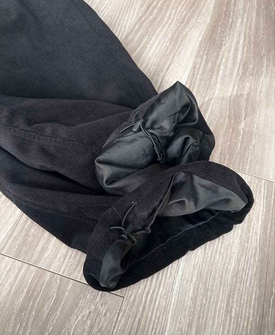 【タグ付美品】DAIWA PIER39 TECH CORDUROYセットアップ黒