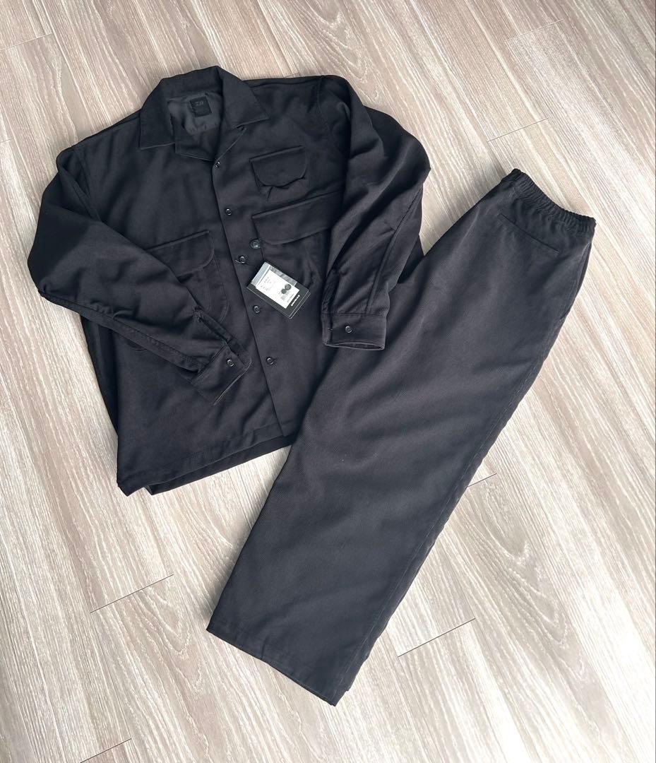 【タグ付美品】DAIWA PIER39 TECH CORDUROYセットアップ黒