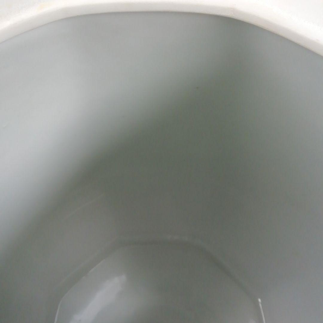 Ｔ７１８　水指　『染付　葡萄棚』『西村徳泉 造』　共箱　茶道具