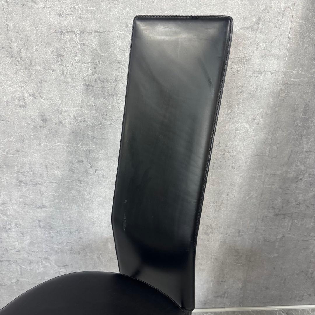 イタリア製 ACTUS fasemハイバックチェア 本革