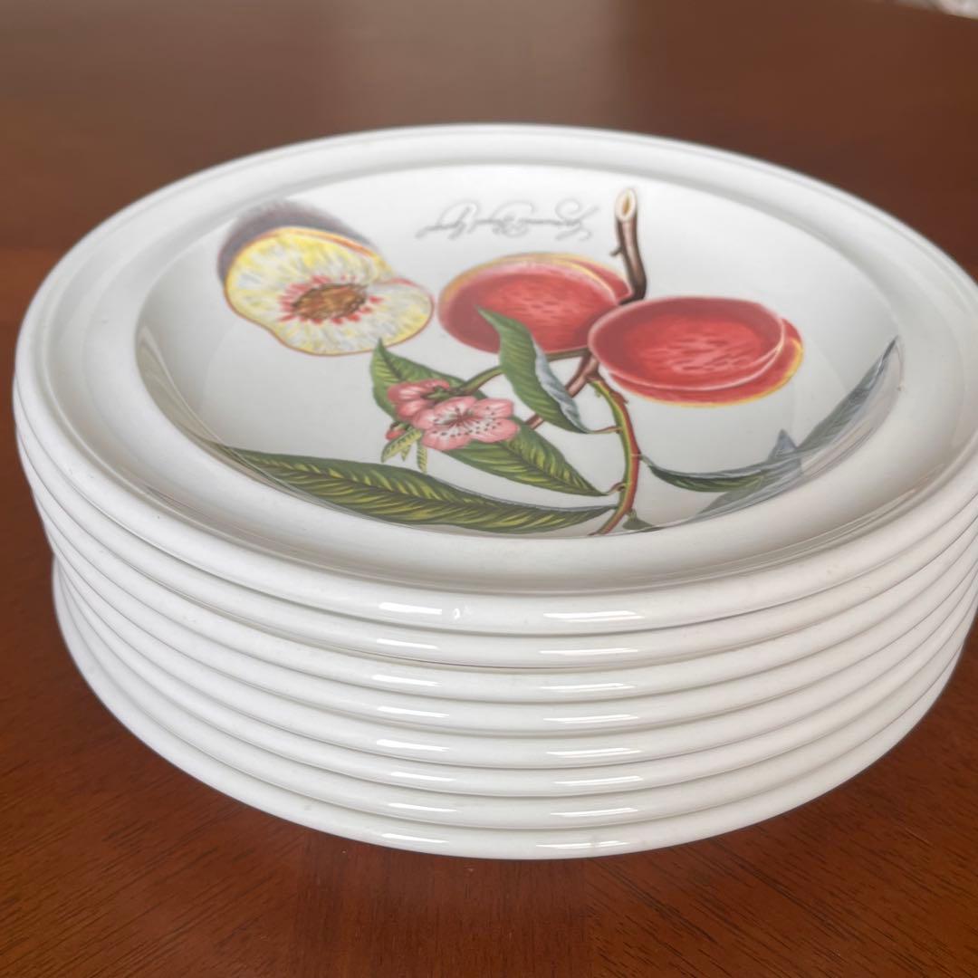 【美品】英国製　ポートメリオン★ポモナ★ケーキ皿　８枚