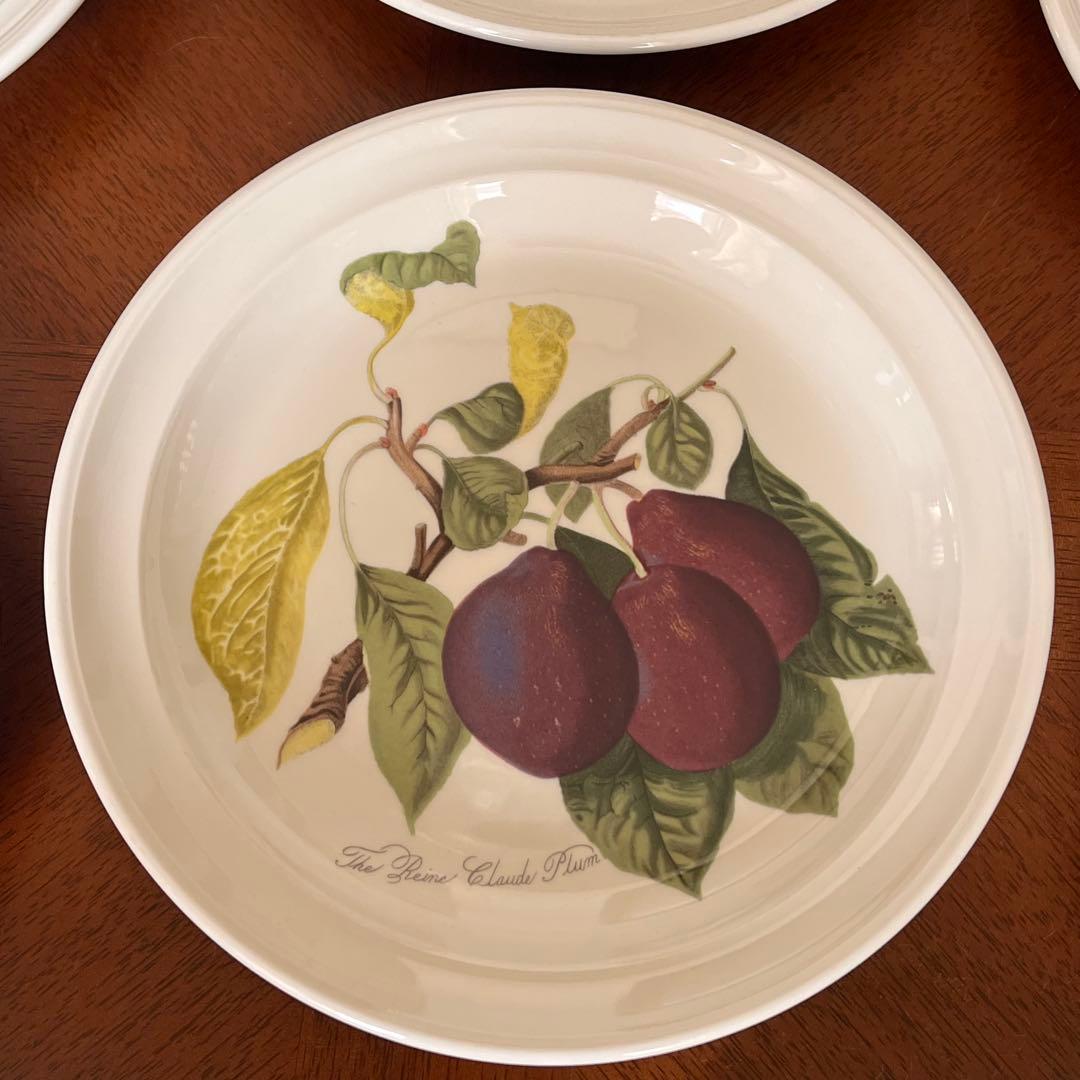 【美品】英国製　ポートメリオン★ポモナ★ケーキ皿　８枚